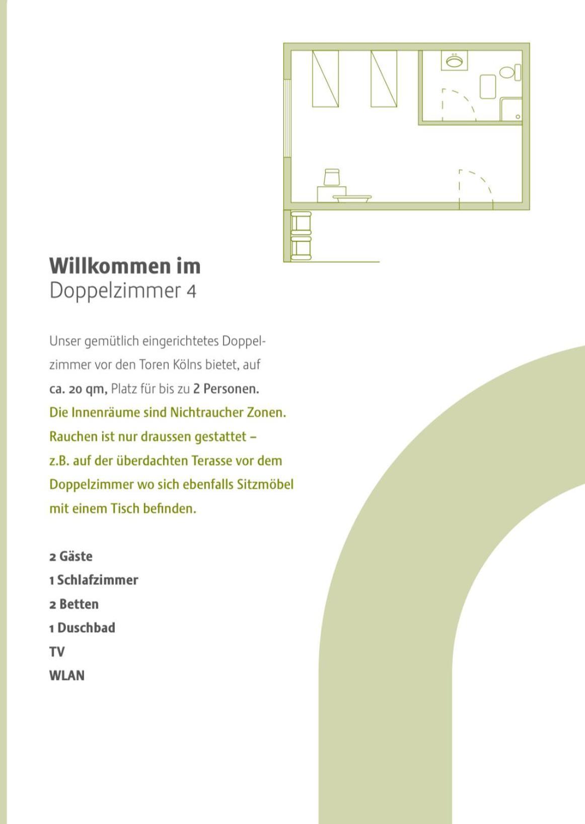 Doppelzimmer Mira 4 Pulheim Exterior photo